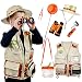 Kidz@Play Bug Hunting Kit, Vest, Hat, Binoculars, Lg. Net, Bug Container, Whistle, Flashlight, Magnifier, Thermostat, Compass, Tweezers