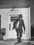 Rural Mailman Mark Whalon Leaving Local Post Office to Make His
Rounds in Sub Zero Weather Photographic Poster Print by Alfred
Eisenstaedt, 24x32