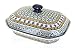 Polish Pottery Herb Garden Medium Covered Baking Dish