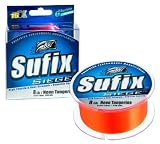 330 Yds. Sufix Siege Monofilament Neon Tangerine