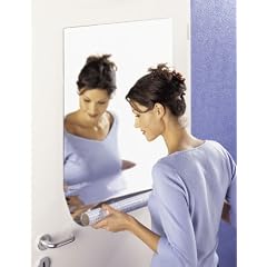 Wenko 5108013500 Spiegelfolie - zuschneidbar, Kunststoff, 58 x 150 cm, silber