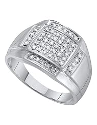 0.35CTW MICRO PAVE DIAMOND RING