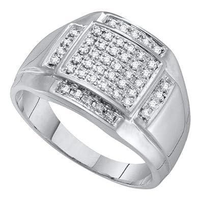 Cheap Girls Jewelry 0.35CTW MICRO PAVE DIAMOND RING For Sale