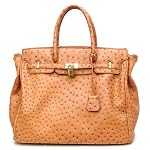 Designer Inspired London Office Tote Ostrich Finish Colors