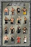 WWE Poster-WWE Superstars-John Cena,Randy Orton,Stone Cold,Rey Mysterio,Kane,Triple H,Undertaker,HBK