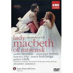 Shostakovich - Lady Macbeth of Mtsensk / Secunde, Ventris, Kotcherga, Vas, Clark, Nesterenko, Capelle, Anissimov, Barcelona Opera