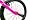 Big Momma Pink Gyro Freestyle BMX with pegs