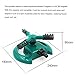 Lawn Sprinkler by DigHealth(TM), Premium Quality ABS Base, Durable Automatic Rotary Three Arm Sprinkler Heads, Watering Entire Lawn And Garden Without Oscillating Systems Waste
