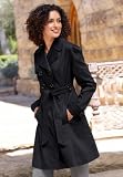 Empire-Waist Short Trench