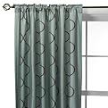 Home Hourglass Embroidered Window Panel - Rocky River