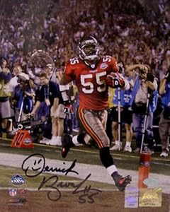 Derrick Brooks Autographed Hand Signed Tampa Bay Bucs 8x10 Photo - PSA/DNA
