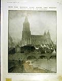 Ulm のカテドラルの Pitti 1914 年たそがれの調査の肖像画の女性