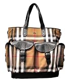 Burberry Check Coated Canvas Handbag 11763950-004