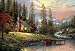 Schmidt Spiele 58455 - Thomas Kinkade, Haus in den Bergen, 500 Teile