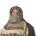 Shemagh Desert Scarf - Tan/Black