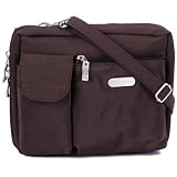 Baggallini Wallet Bagg, Crinkle Espresso ~ Baggallini