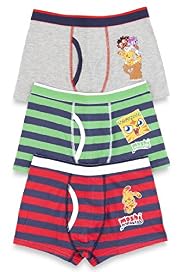 3 Pack Cotton Rich Moshi Monsters Trunks