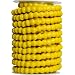 Loc-Line Acid Resistant Coolant Hose Component, Yellow Polyester, Coil, 50' Length, 1/2" Hose ID