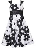 Rare Editions Girls 7-16 Floral Soutach Dress