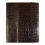 iPad / iPad2 Case, Genuine Crocodile Embossed Leather