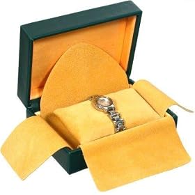 Leather Watch Display Box Case Green