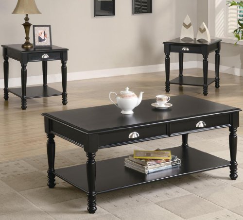 3pc Coffee Table and Satin Finish