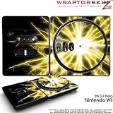 DJ Hero Skin Lightning Yellow fits Nintendo Wii DJ Heros (DJ HERO NOT INCLU ....