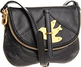 Marc Jacobs Petal To The Metal Flap Pouchette Black