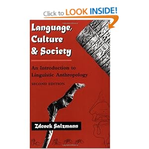 society language culture anthropology introduction amazon linguistic books