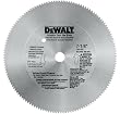 DEWALT DW3372 10-Inch 80 Tooth Hollow Ground Planer Steel Saw Blade with 5/8-Inch and Diamond Knockout Arbor