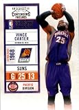 2010 11 Playoff Contenders Plates & Patches Basketball Card # 96 Vince Carter Phoenix Suns In a Protective Screwdown Display Case!