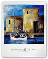 Pescador Solitario by Didier Lourenco 10"x10" Art Print Poster