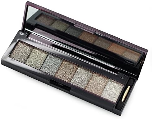 7 Colors Makeup Naked Eyeshadow Palette Smoky Make Up Eye Shadow With Brush