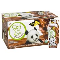 ZenSoy Soy-On-The-Go Soymilk, Chocolate, 8.25-Ounce Aseptic Packages (Pack of 15)