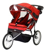 Schwinn Free Runner ST Double Jogger (Red/Light Red/Black)
