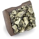 Zara Terez Rockin Wood And Pyrite Ring, Size 7