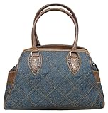 Fendi Blue Denim Topstitched Bag De Jour Handbag 8BN162-YGD-F0EVC Fendi Blue Denim Topstitched Bag De Jour Handbag 8BN162-YGD-F0EVC