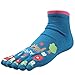 kilofly Japanese Cartoon Full Toe Tube Socks Value Pack, Set of 4 Pairs