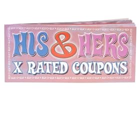 Pipedream Products His and Hers X-rated Coupons