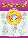 Favorite Flowers CD-ROM and Book (Dover Electronic Series)