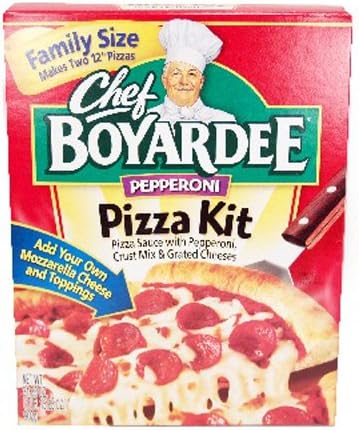 Chef Boyardee 2 Pepperoni Pizza Kit 33.6 oz - 4 Unit Pack