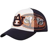 Top of the World Auburn Tigers Navy Blue-White Sideline 1-Fit Flex Hat