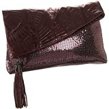 Whiting & Davis Fan Fold-Over Clutch