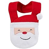 カーターズ（Carter's） 2015年秋冬 男女兼用クリスマスサンタさんパイル地スタイよだれかけ [並行輸入品]