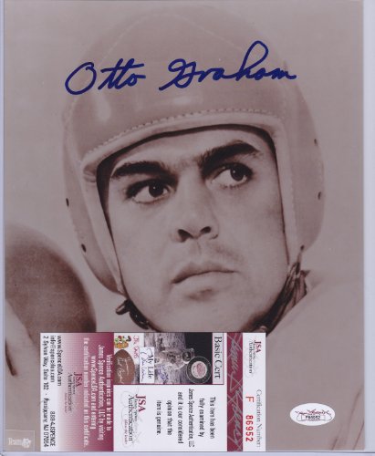 Otto Graham Cleveland Browns HOF Signed Autographed Photo Coa + Hologram JSA Coa