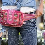 CET Domain SZ13-75-14 Classic Style Striped Fabric Waist Pack-Option 14