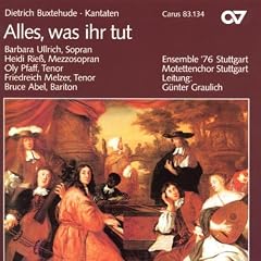Buxtehude : Cantates sacr�es