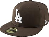 Los Angeles Dodgers Brown with White 59FIFTY Fitted Cap