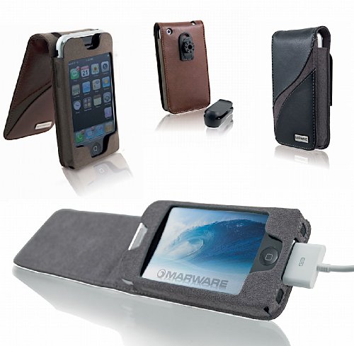 Marware Flip Vue Case for iPhone 1G (Black)