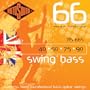 Rotosound RS66S Swing Bass 66 Stainless Steel Short-Scale Bass Guitar Strings (40 50 75 90)